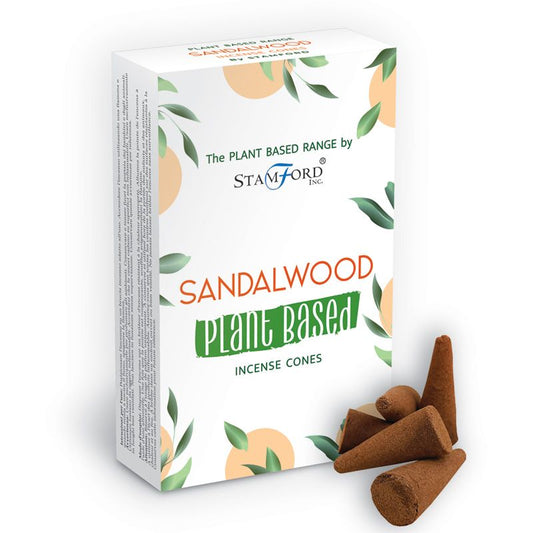 SANDALWOOD PLANT-BASED INCENSE CONES – Stamford Premium